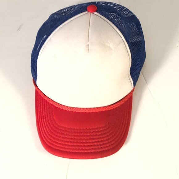Stranger Things Trucker Truck Red White Blue Hat Cap Adjustable Snapback - Picture 2 of 6